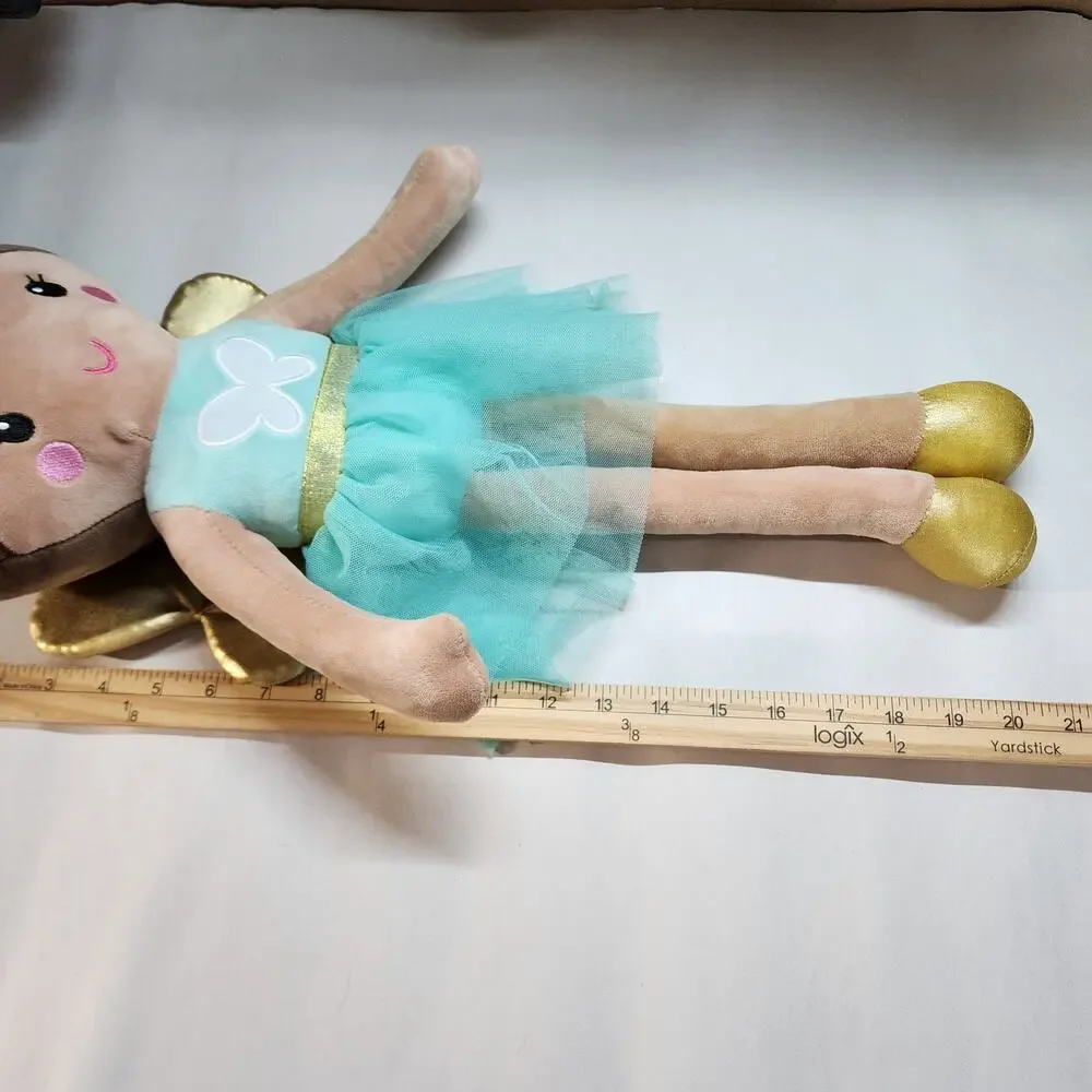 Your Zone Ballerina Tan Fairy Plush Doll 21